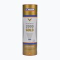 Badminton-Schläger VICTOR Nylon Shuttle 2000 medium 6 Stk. gelb 4