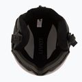Skihelm UVEX Instinct Visor PRO V black matt/silver/silver 5