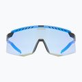 Sonnenbrille UVEX Pace Stage CV black matte/mirror blue 2