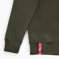Herren Alpha Industries Basic Small Logo Sweatshirt dunkel oliv 7
