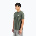 Herren Alpha Industries Basic Small Logo T-Shirt dunkel oliv 4