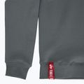 Herren Alpha Industries Basic Small Logo Denim blau Sweatshirt 7