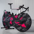 Radabdeckung VELOSOCK Schwarz Rosa 2