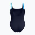 Damen-Einteiler Badeanzug Speedo Shaping Contour Eclipse Printed true navy/berry 2