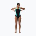 Damen-Einteiler Badeanzug Speedo Placement Laneback turquoise gem 2