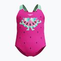 Kinder-Einteiliger Badeanzug Speedo Digital Printed Neon Bubblegum