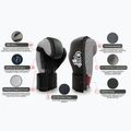 Bushido Boxhandschuhe mit Active Clima System schwarz B-2v12-14oz 6
