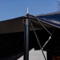 Überdachung für das Zelt OFFLANDER Fold E 150 schwarz 6