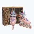 Kinder Inline-Skates ATTABO Flashled einstellbar rosa 13