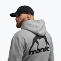Herrenpullover MANTO Peaceful Violence Hoody grau 2