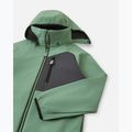 Softshelljacke Kinder Reima Mukana green clay 3