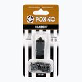 Pfeife mit Schnur Fox 40 Classic Official schwarz 4