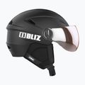 Skihelm Bliz Strike Visor matte black/ orange silver mirror