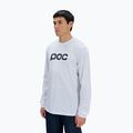 Longsleeve POC Tee hydrogen white/lazurite blue