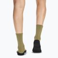 Socken On Trail High 2 pairs olive/eclise 3