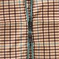 Damenjacke Woolrich Printed Wool beige check 7