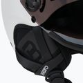 Skihelm Briko Elio Visor matte white/black 7