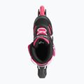 Inliner Kinder Rollerblade Microblade Jr black/pink 7