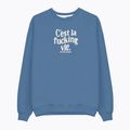 Herrenpullover Kaotiko C'est la vie denim blau 4