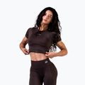 Damentrainingstop  NEBBIA Power dark brown