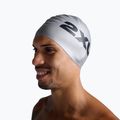 Schwimmkappe 2XU Silicone silver/silver 3
