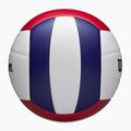 Volleyball Nova Light white/red/navy Größe 5 3