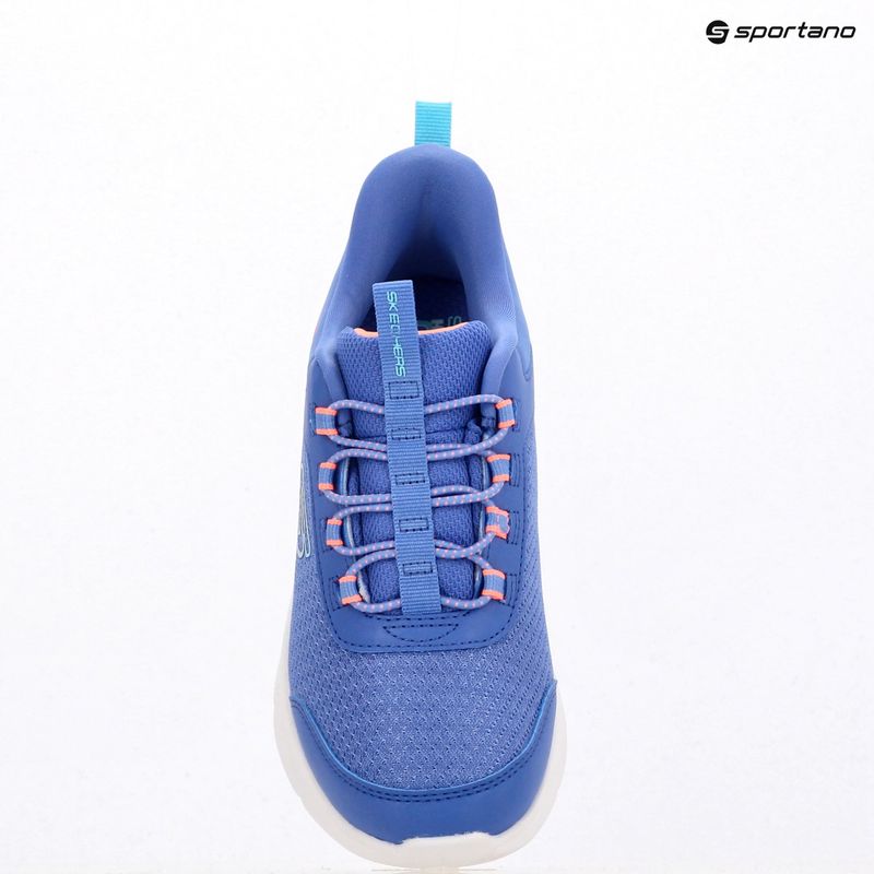 Kinder Schuhe SKECHERS Microspec Max Color Trifecta blau/multi 9