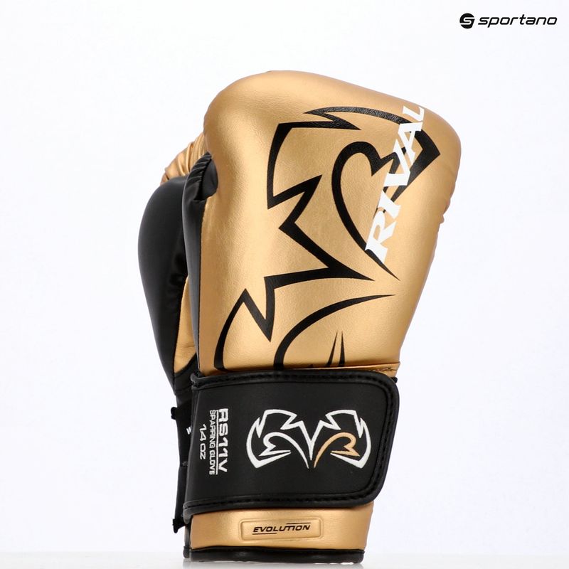 Boxhandschuhe Rival RS11V Evolution gold 10