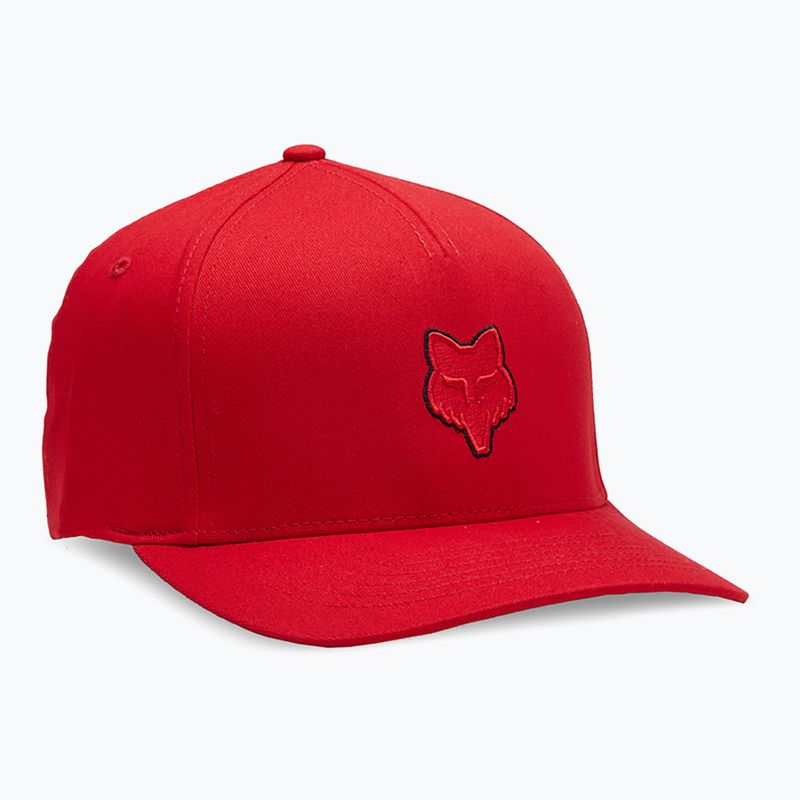 Basecap Fox Racing Fox Head Flexfit flame red 5