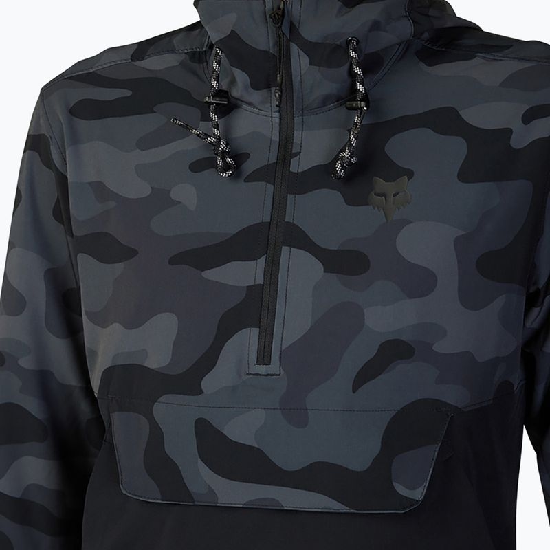 Fahrradjacke Herren Fox Racing Ranger Wind Pullover black camo 3