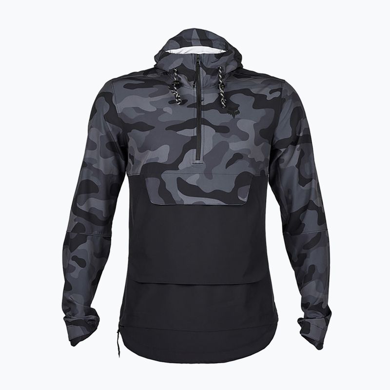 Fahrradjacke Herren Fox Racing Ranger Wind Pullover black camo 5