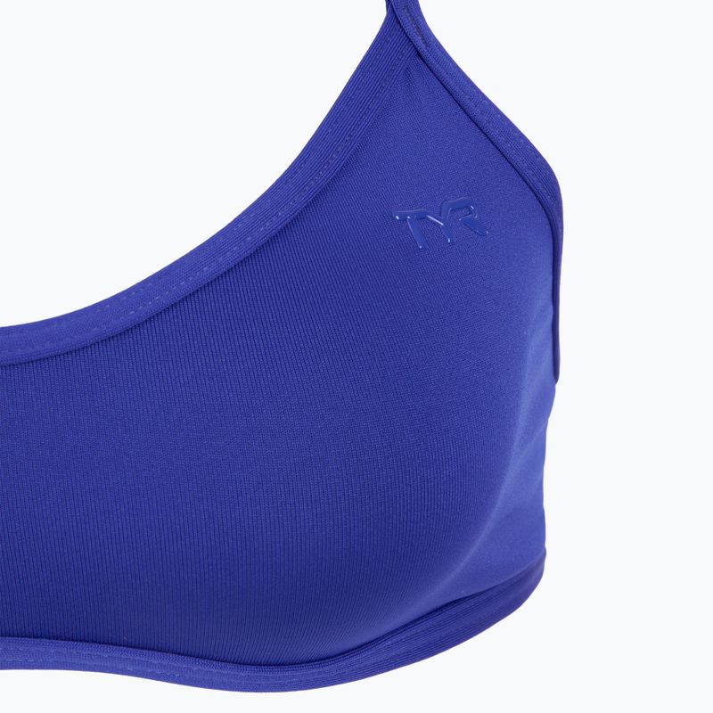 Bikini-Oberteil TYR Durafast Elite Solid Trinity royal 3