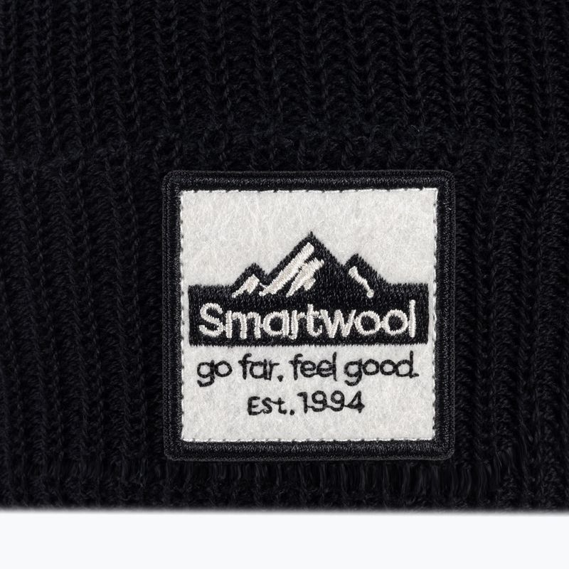 Wintermütze Smartwool Patch schwarz 11493-1 5