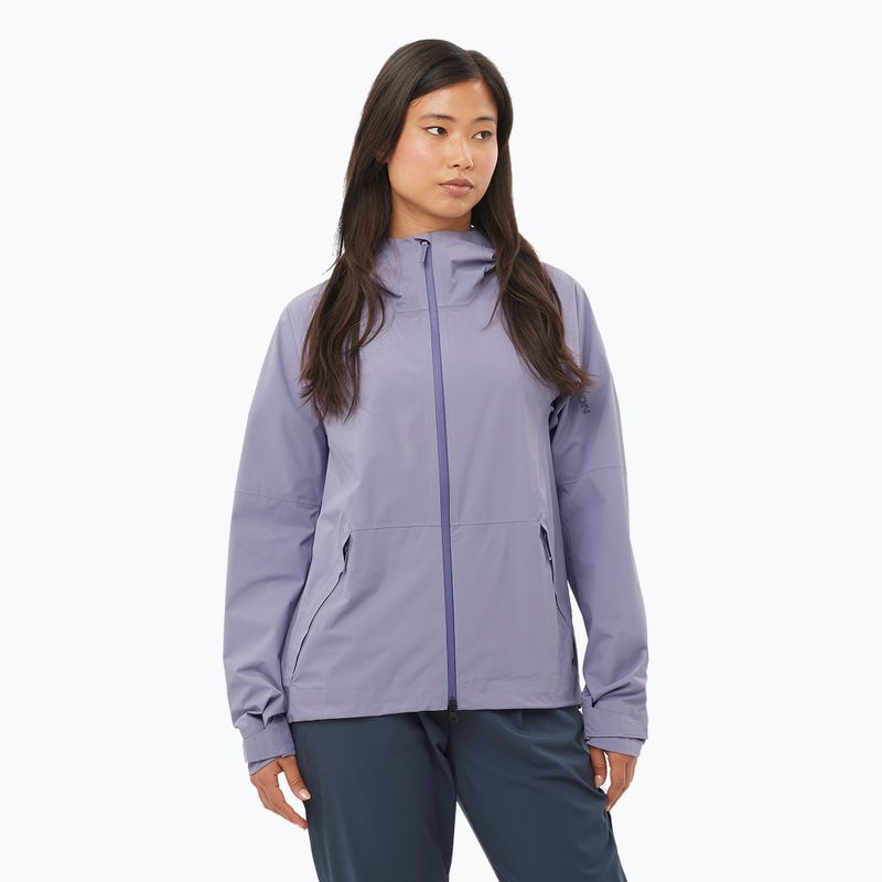 Windjacke Damen Salomon Outerpath 2.5L blue granite