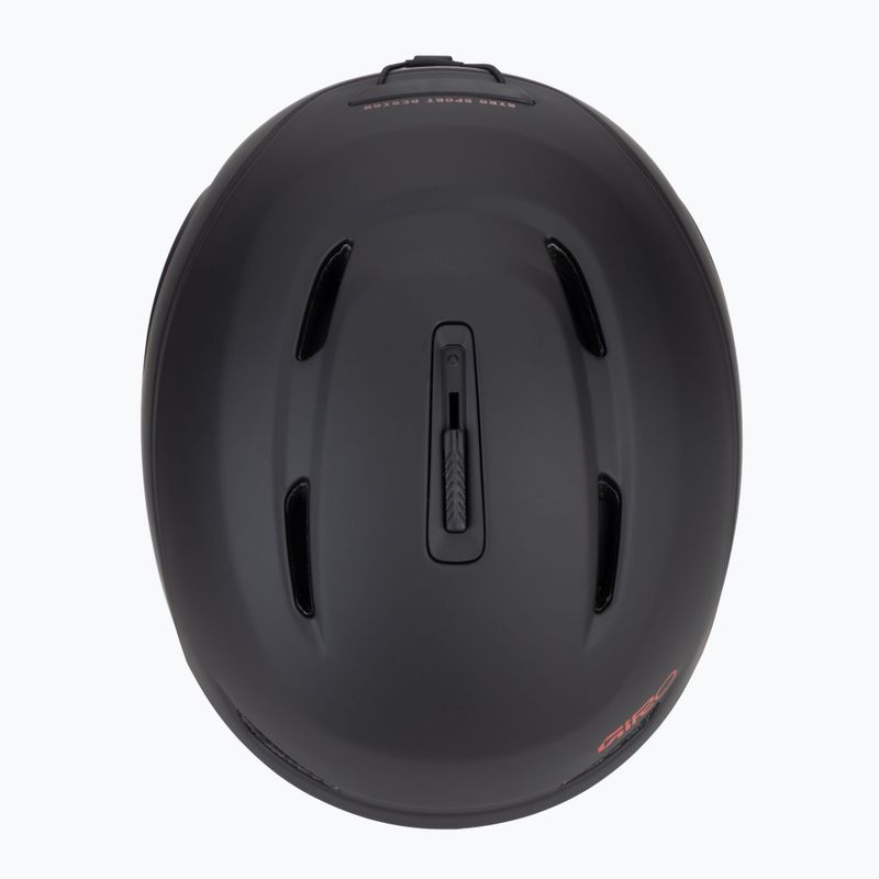 Skihelm Giro Neo matte black red 6