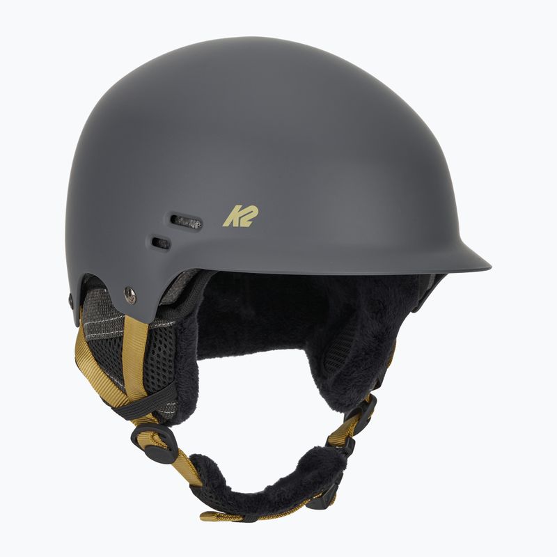 Skihelm K2 Thrive dark grey