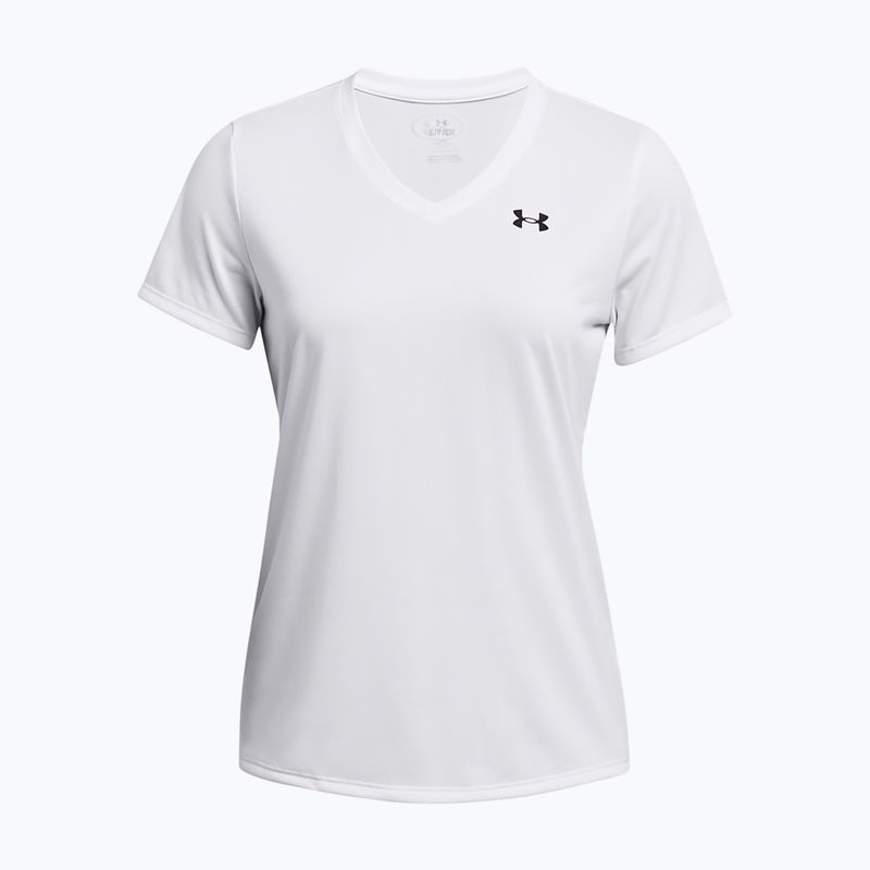 Damen-Trainingsshirt Under Armour Tech SSV Solid white/black