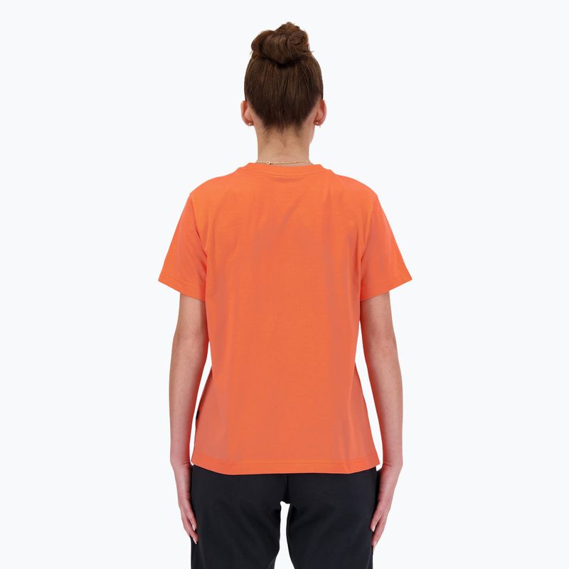 Damen New Balance Script Tee gulfred 2