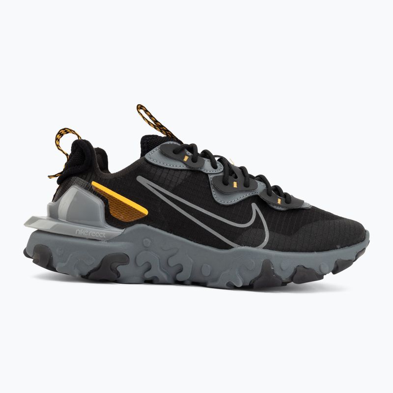 Herren Schuhe Nike React Vision Black/Laser Orange/Cool Grey 2