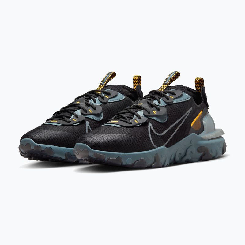 Herren Schuhe Nike React Vision Black/Laser Orange/Cool Grey 12