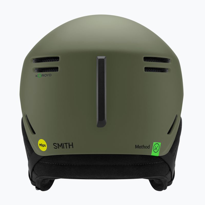 Skihelm Smith Method Mips matte fatigue green 2
