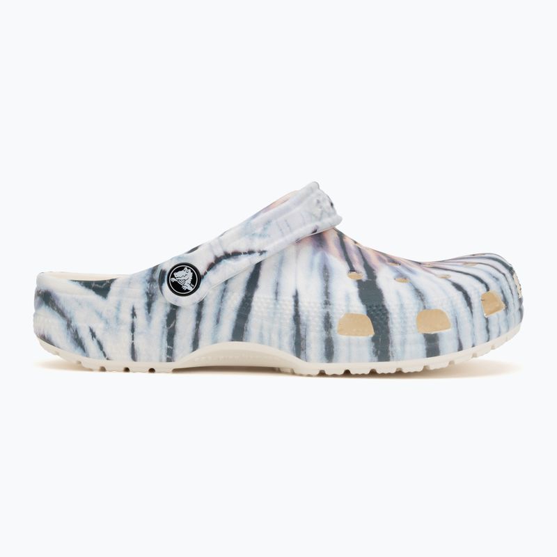 Pantoletten Crocs Classic Tie Dye chalk/multi 3