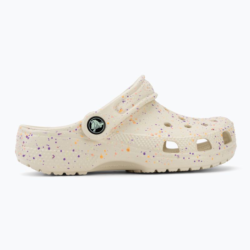 Kinder-Flip-Flops Crocs Classic Glow Paint Splatter summit white/multi 3