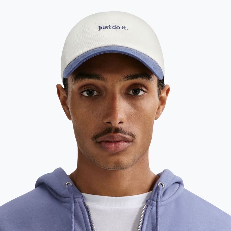 Basecap Nike Club Unstructured JDI sail/diffused blue/diffused blue 8