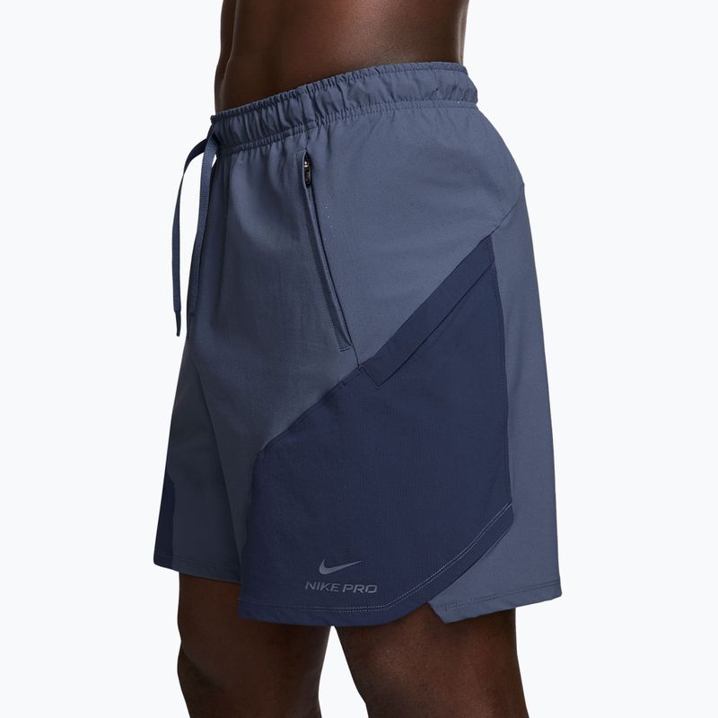 Herren-Shorts Nike Pro Training Dri-Fit 6" diffused blue/diffused blue 3