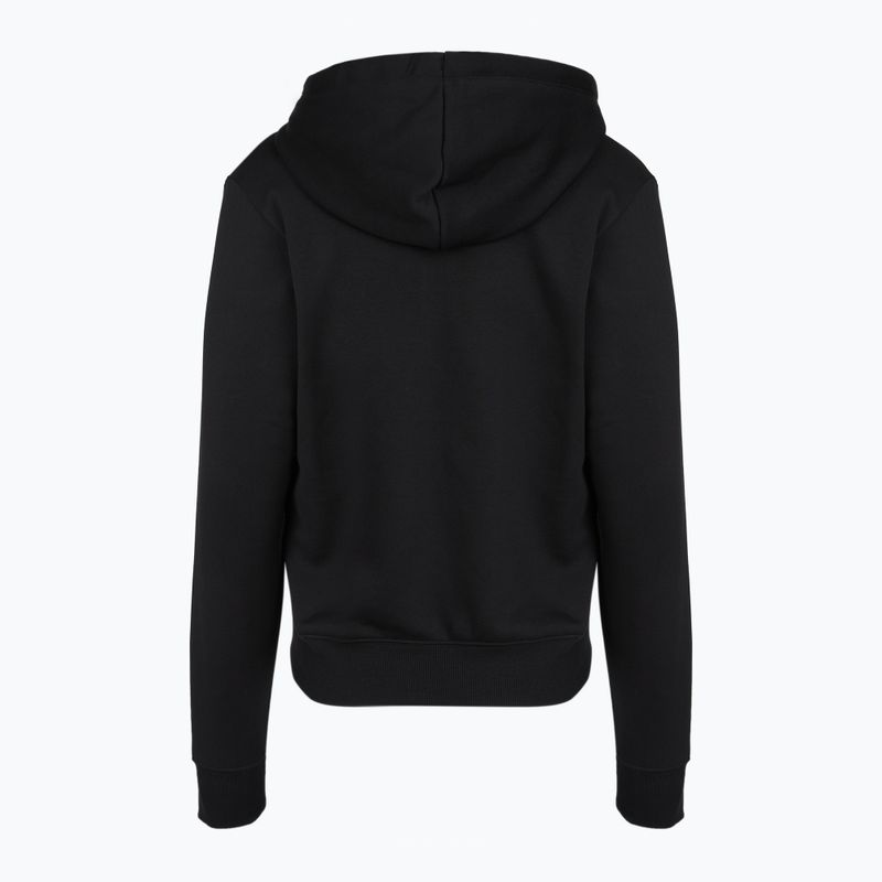 Damenpullover Under Armour Rival Fleece Full Zip ultimate black/white 2