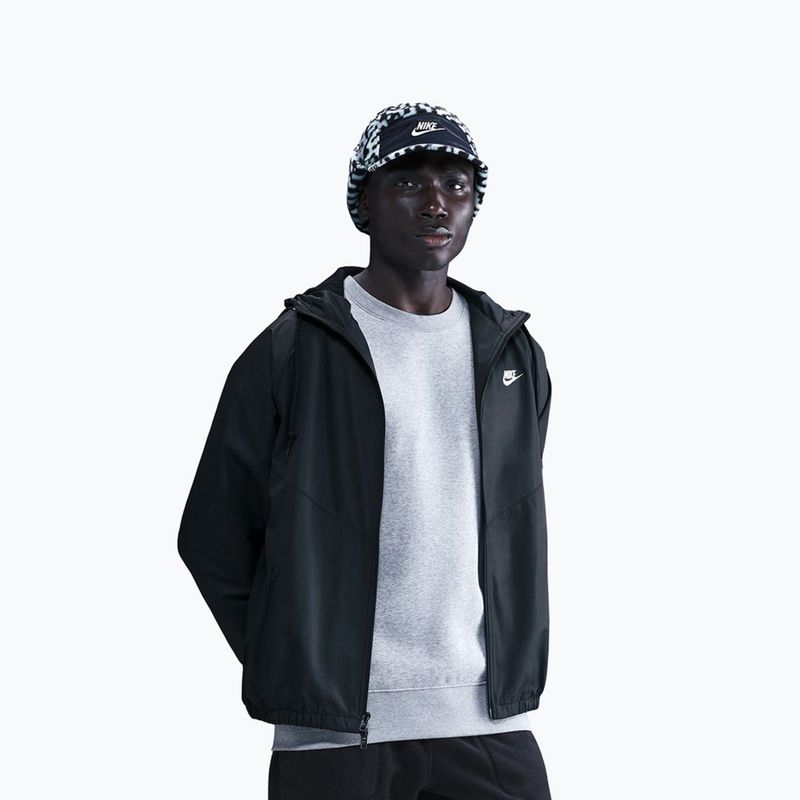 Herrenjacke Nike Windrunner black/white