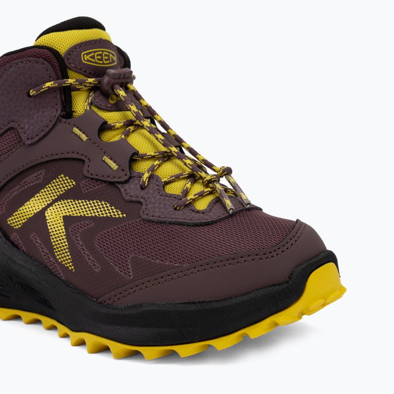 Kinder-Trekkingschuhe KEEN Zionic Mid Wp huckleberry/mango mint 7