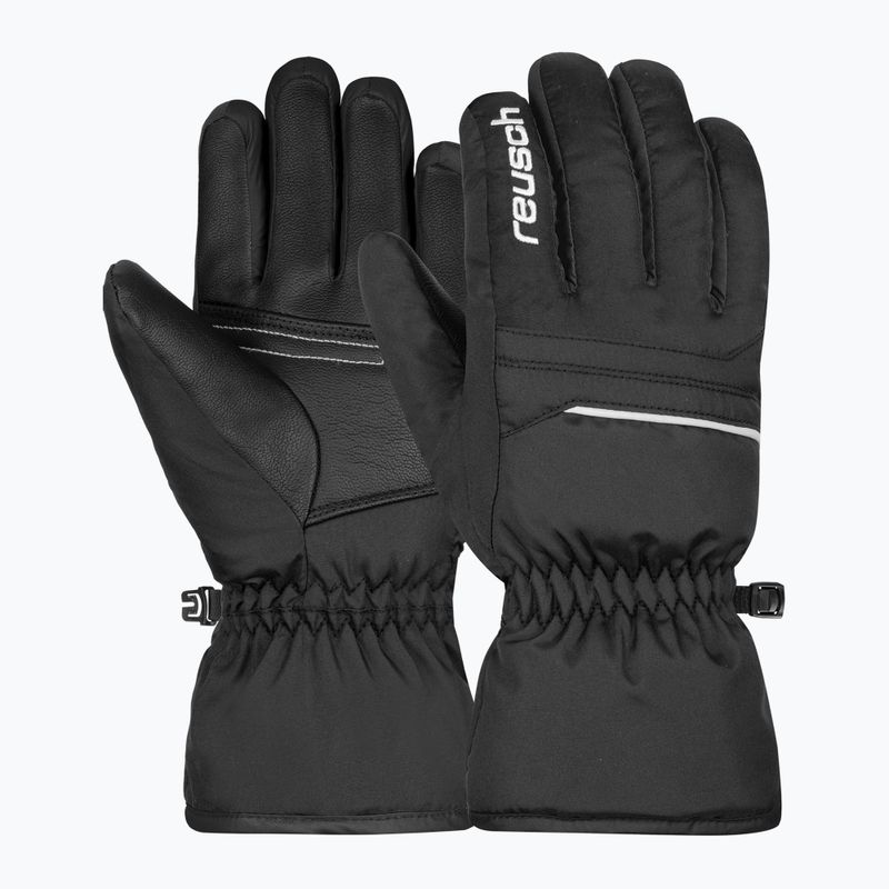 Kinder-Skihandschuhe Reusch Alan Junior black/white 2
