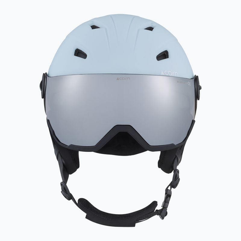 Skihelm Cairn Electron Visor mat sky 3
